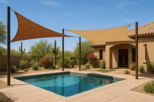 Read more about the article Why are shade sails triangle or square shaped?