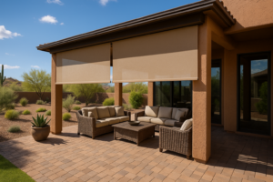 Read more about the article Enhance Your Outdoor Living with Elegant Custom Patio Shades